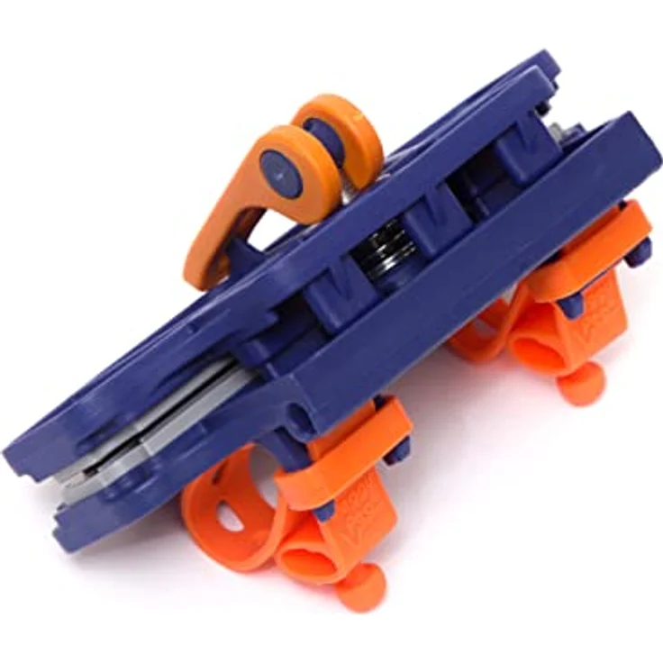 Peggy Peg Fix&Go AntiFlap Markisenklemme, 2er-Pack in Blau und Orange, verhindert Flattern des Markisentuchs – Bild 5