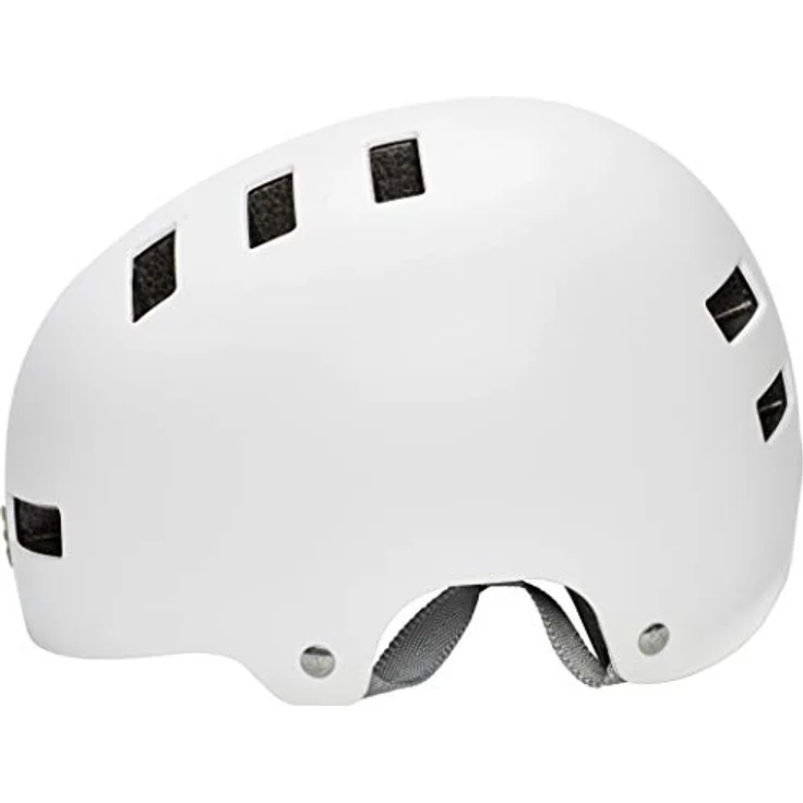 Bluegrass Fahrradhelm Superbold, robuster Helm mit ABS Außenschale, Weiß, Größe M – Bild 4