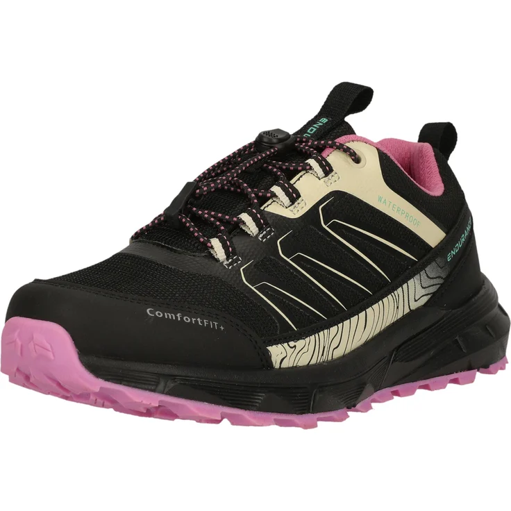 ENDURANCE FERILL W SHOE WP, Wanderschuhe mit wasserabweisender Membran, Schwarz, Gr. 41
