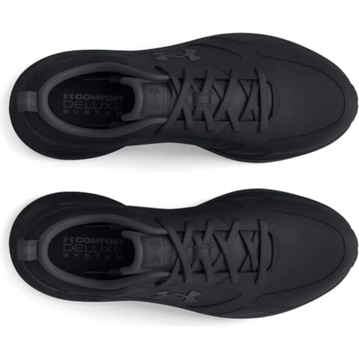 Under Armour Ua Charged Edge, Laufschuhe mit atmungsaktivem Obermaterial und Charged Cushioning, schwarz, Größe: 7 – Bild 4