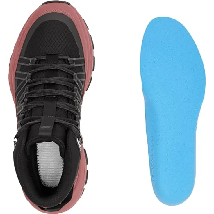 Jack Wolfskin Wild Hike Texapore Mid W, Wasserdichte Damen Wanderschuhe mit EVA-Dämpfung und griffiger Gummiaussensohle – Bild 9