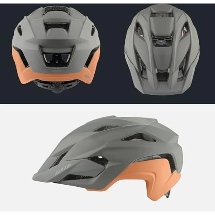 Alpina Kamloop Moon - Grey - Peach Matt, Größe 51 - 55 cm - Helme & Protektor, Farbe Grau - Preisvergleich – Bild 5