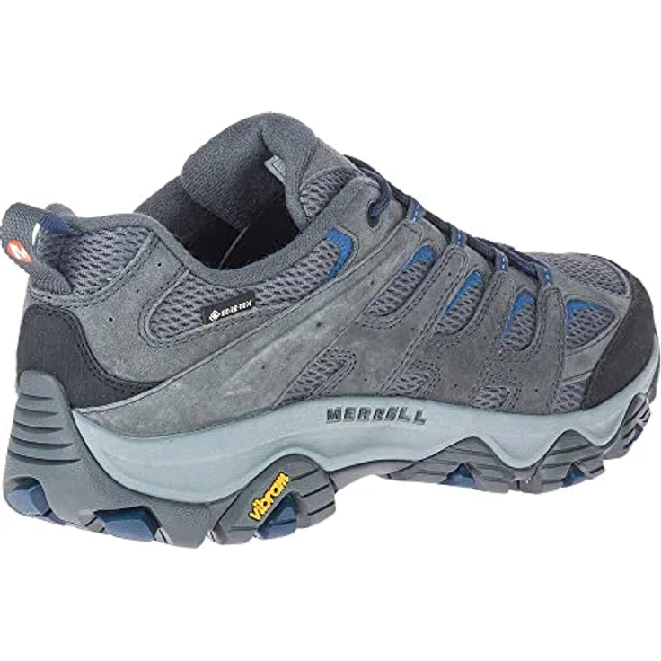 Merrell Moab 3 GORE-TEX®, Wanderschuhe mit stützender Innensohle und griffiger Vibram-Außensohle, Granite / Poseidon – Bild 7