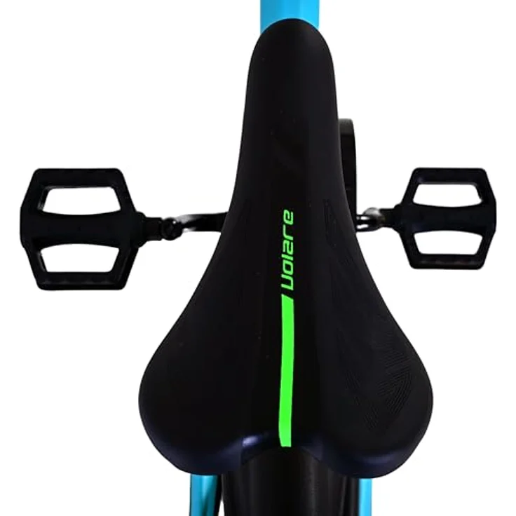 Volare Rocky 18 Zoll Kinderfahrrad für Jungen, Grün mit schwarz, geschlossener Kettenschutz, Handbremse und Rücktrittbremse – Bild 12