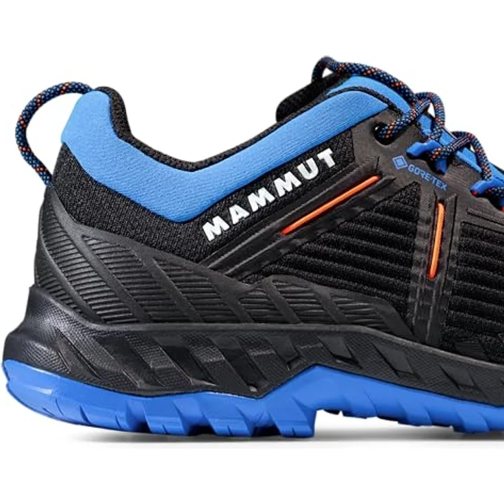 Mammut Alnasca Knit III Low GTX Men, Herren Wanderschuhe mit GORE-TEX Membran, Vibram Megagrip, Schwarz – Bild 5