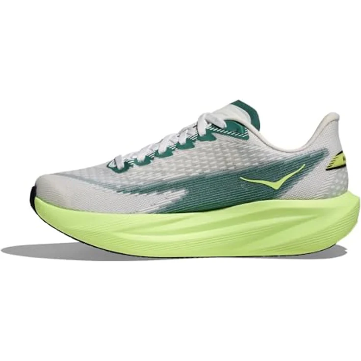 HOKA MACH 7 Herren Laufschuhe, leicht und reaktionsfreudig, weiß Gelb, EU 43 1/3 – Bild 5