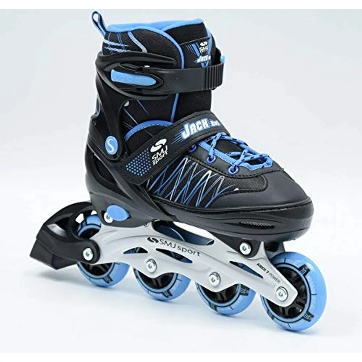 SMJ Sport Jack 2IN1 Inline Skates, Verstellbare Inliner und Schlittschuhe mit ABEC7 Lagern, für Kinder, Gr. 38-41 – Bild 9