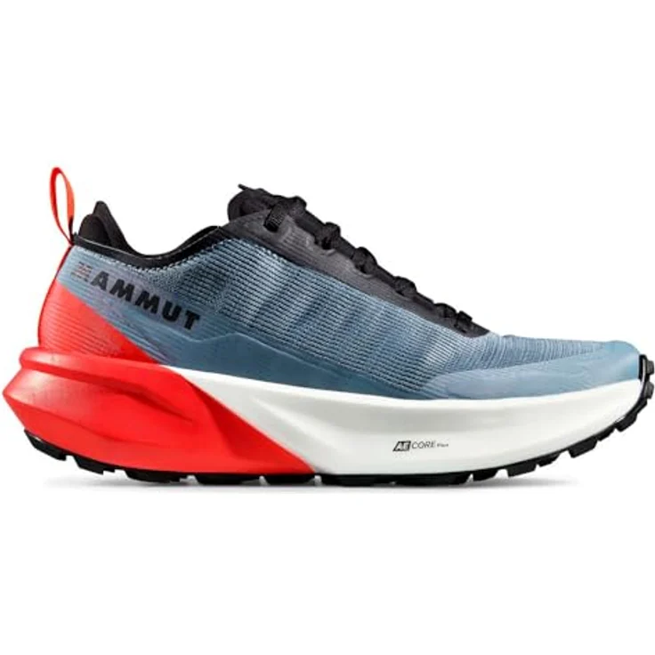 Mammut Aenergy Trail All Mountain Low Women - robuster Trailrunning-Schuh mit abriebfestem TPU-Rand, Farbe: nebla-mammut red, Größe: 8.5 UK / 42 2/3 – Bild 4