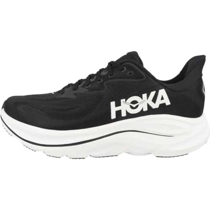 Hoka Clifton 10, Laufschuhe für Herren mit atmungsaktivem Jacquardstrick-Obermaterial, dämpfender CMEVA-Zwischensohle, Gewicht ca. 556 g, Sprengung 8 mm