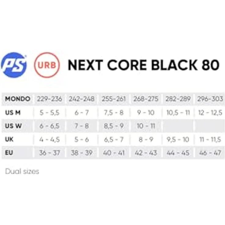 Powerslide NEXT Core Black 80, Inline Skates mit TRINITY 3-Punkt-Befestigung, 80mm Rädern, schwarz – Bild 6