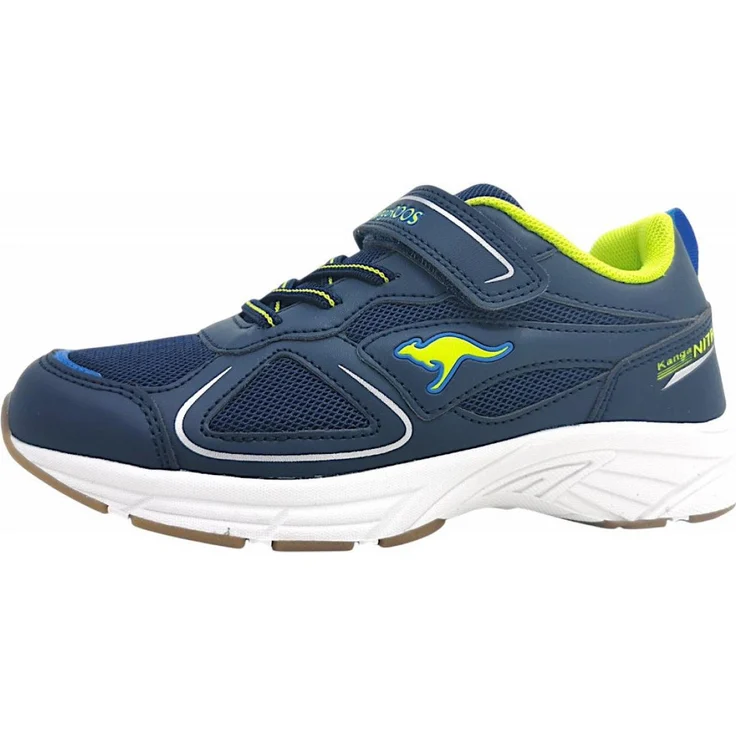 KangaRoos K-NI Roug EV Laufschuh, Blau, Sportlich mit Klettverschluss und pflegeleichtem Materialmix – Bild 1
