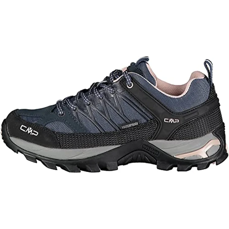 CMP Campagnolo Rigel WP, Damen Wanderschuhe, wasserdicht mit Knöchelstütze, blau – Bild 2