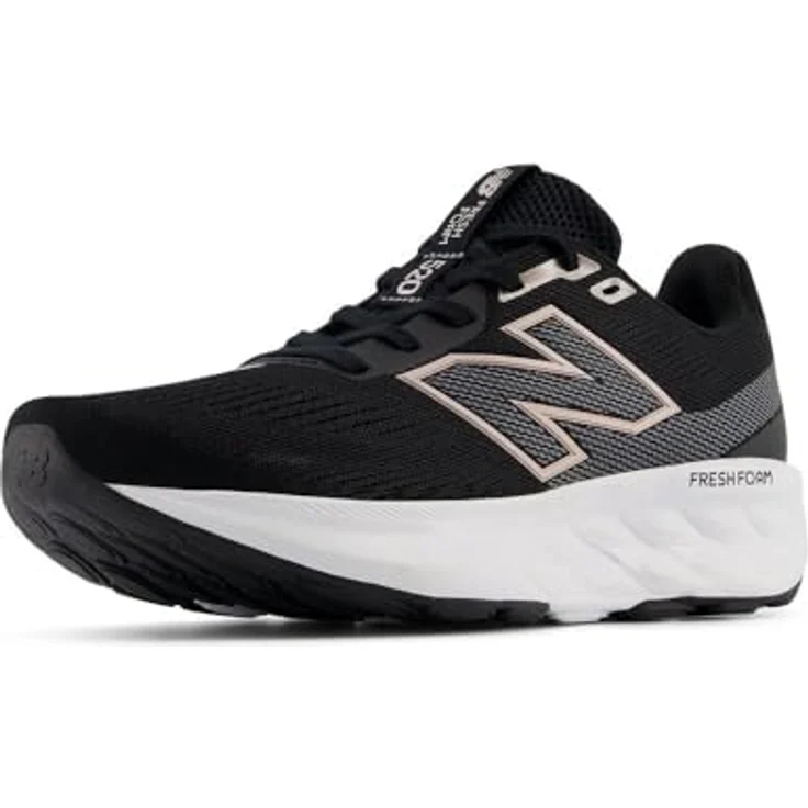 New Balance Fresh Foam 520 v9, Damen Laufschuhe mit atmungsaktivem Mesh-Obermaterial, 10-mm-Sprengung, Schwarz – Bild 1