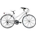 Cicli Adriatica Boxter Hp weiß Cityrad mit V-Brakes und 6-Gang Kettenschaltung