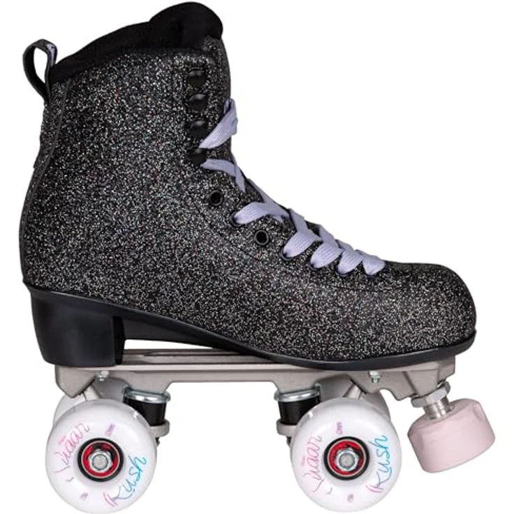 Chaya Melrose Deluxe Starry Night, Rollschuhe in Weiß, EU 36, mit Galaxy-Platte und Sugar Rush 62mm Rädern – Bild 6
