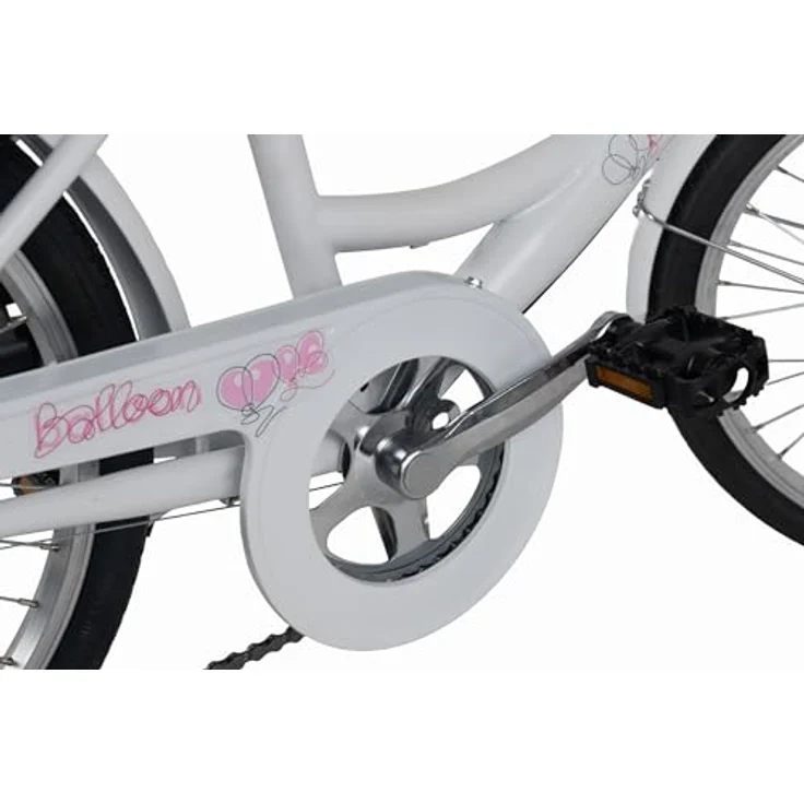 DACAPO Balloon 20'' Kinderfahrrad, 6-Gänge, RH 34 cm, für Körpergröße 120-140 cm, Grün – Bild 3