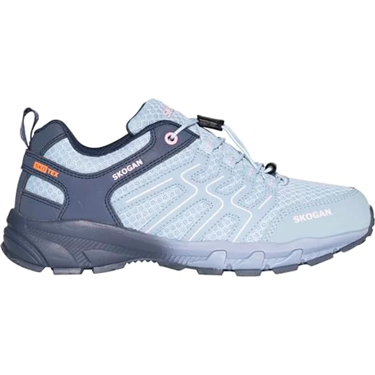 Skogan SKO-Runner Wanderschuh, wasserdicht mit Speedlaces und Phylonzwischensohle, blau, Gr. 37-42 – Bild 2