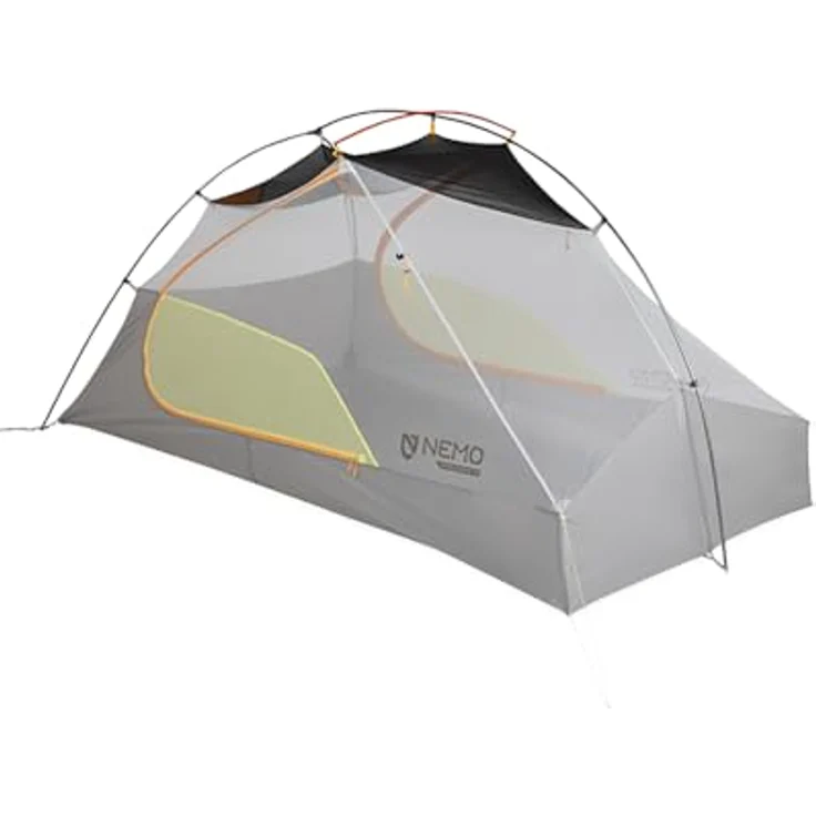 Nemo Equipment Mayfly Osmo 2P, ultraleichtes Kuppelzelt für 2 Personen, 1.37 kg, wetterbeständig mit PU-Beschichtung – Bild 1