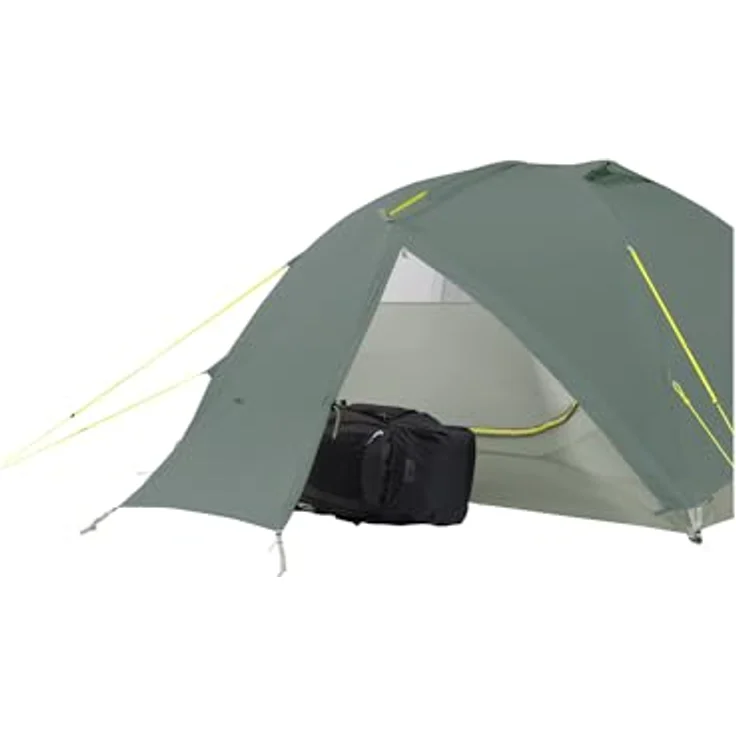 Jack Wolfskin Real Dome Lite II, Kuppelzelt für 2 Personen, 5.07 kg, wasserdicht, mit DAC Aluminium-Gestänge und 2 Apsiden – Bild 8
