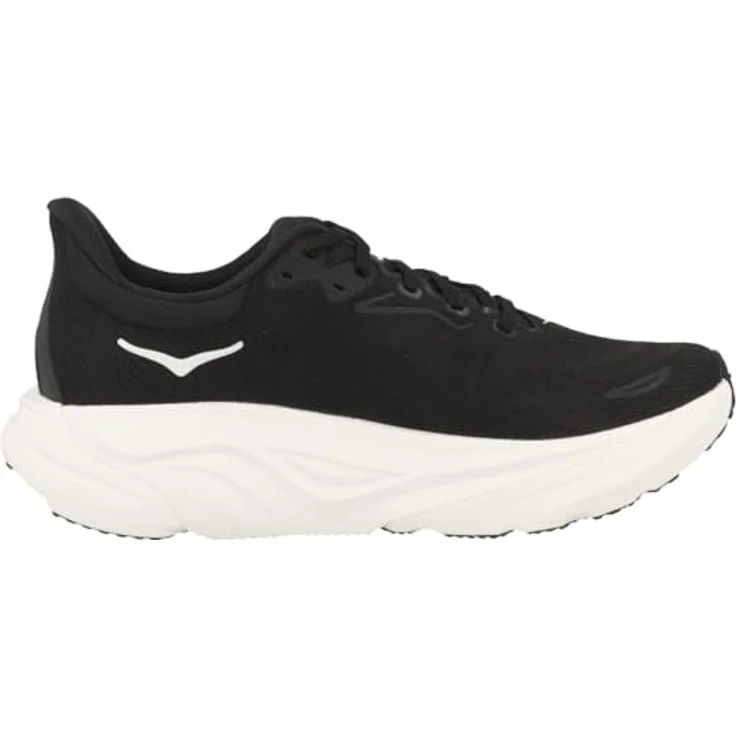 Hoka One One W Arahi 8, Laufschuhe mit stabilisierender H-Frame™-Technologie, Black/White, Größe 42 – Bild 3