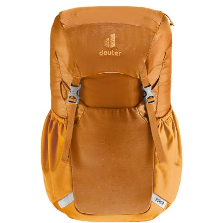 deuter Junior Kinderrucksack (18 L), Wanderrucksack mit Airstripes-Rückensystem, reflektierenden Elementen, Reißverschluss-Deckelfach, Schlüssel Clip und Namensetikett innen – Bild 2