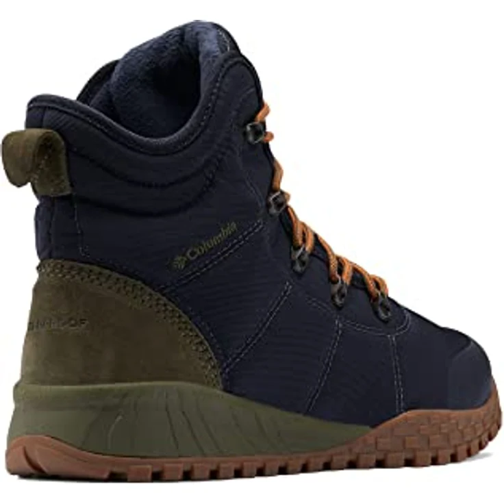 Columbia Fairbanks Omni-Heat, Wasserdichte Wanderschuhe mit Omni-Heat Isolation und Omni-Grip Sohle, Schwarz – Bild 9