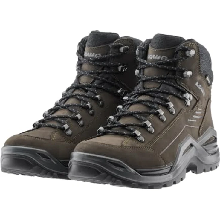 Lowa Renegade Evo GTX MID Wanderschuh, Leder, braun, Größe EUR 48,5, Schnürer – Bild 5