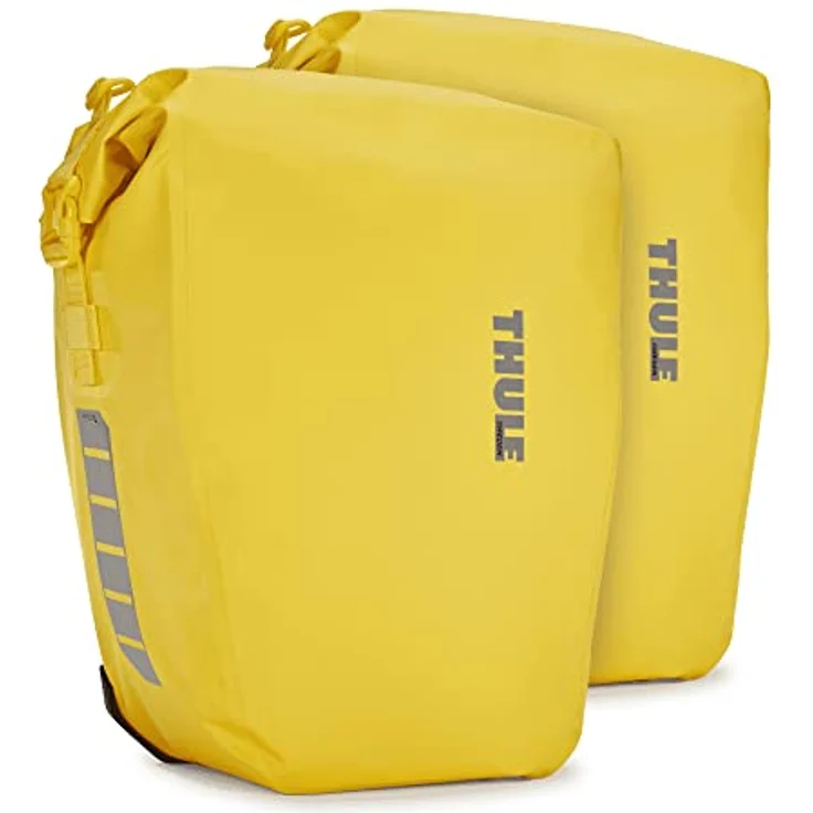 Thule Shield Pannier Fahrrad Gepäckträgertasche Gr. L 25 Liter, yellow – Bild 2