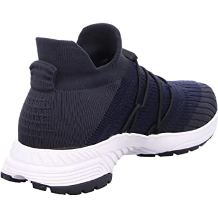 UYN Free Flow Tune Slip-on Sneaker, Damen Laufschuhe mit Merinowolle und atmungsaktivem Knit-Gewebe, night blue, Größe 42 – Bild 2