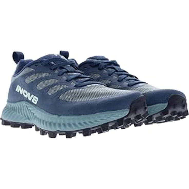 inov-8 MudTalon Laufschuhe für Damen, Trailrunning, leicht und komfortabel, Größe 38.5, Blau – Bild 5
