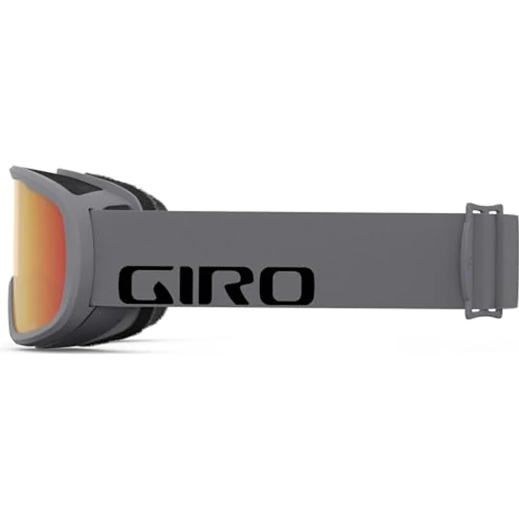 Giro Cruz Skibrille, grey wordmark, amber scarlet - 39% VLT, EXV Rahmen Design, OTG friendly, riesiges Sichtfeld – Bild 2