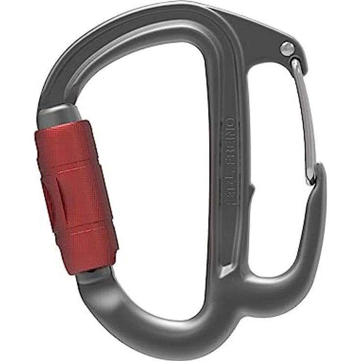 PETZL Mit Freino, Karabiner mit TWIST-LOCK Schließanlage, 75 g, gelb