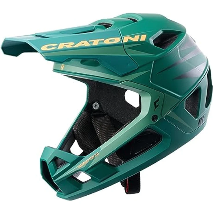 Cratoni Interceptor 2.0, Downhill-Helm mit Brillenport, 770 g leicht und nach Bikepark-Norm zertifiziert – Bild 2