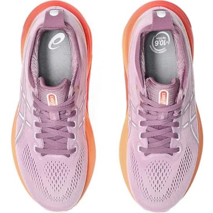 ASICS Performance GEL-KAYANO 31, Damen Laufschuhe mit 4D GUIDANCE SYSTEM und PureGEL Technologie, Schwarz, Größe 37 – Bild 3