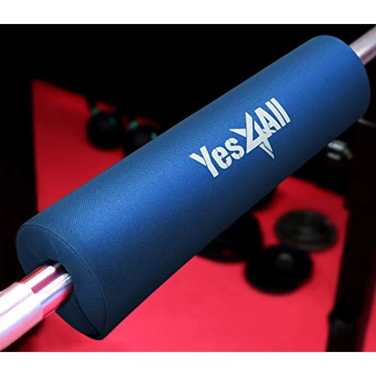 Yes4All LAJX Langhantel Polster, Blau – Bild 5
