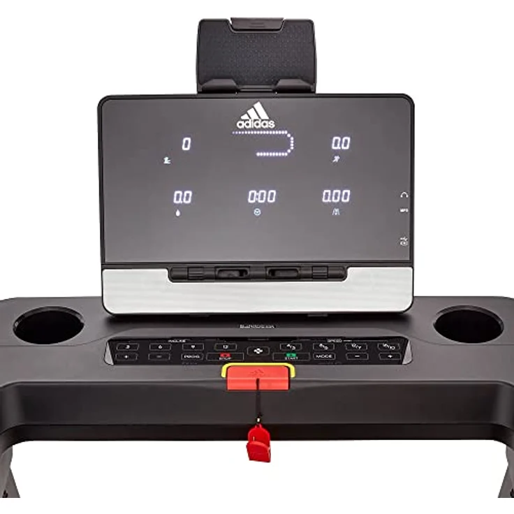 adidas Performance Laufband T-19i mit LED-Display, klappbar, bis 18 km/h, Bluetooth und App-Funktion – Bild 2