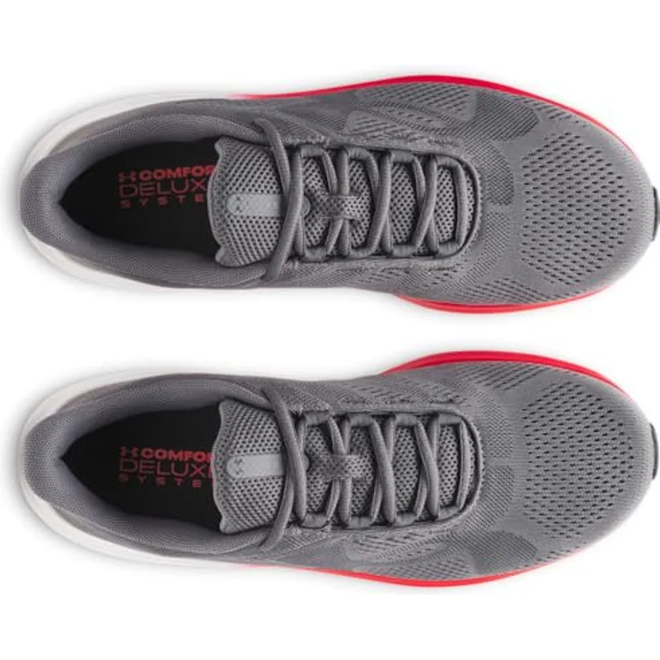 Under Armour Pursuit 4 Big Logo, Laufschuhe für Herren in Castlerock-Racer Red-Anthracite, Größe EU 44 – Bild 4