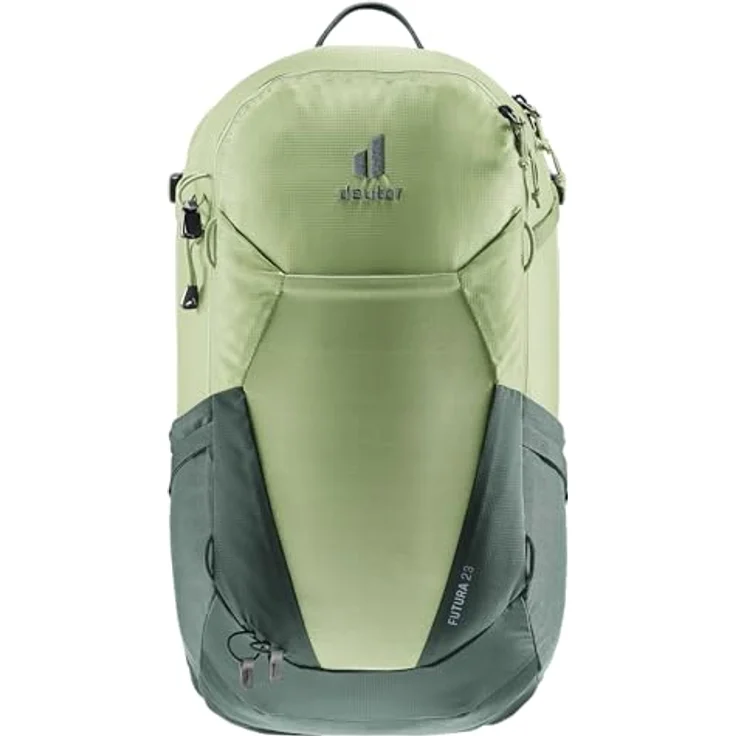 deuter Futura 23 Wanderrucksack, grove-ivy, 23 L mit Aircomfort Netzrücken-System und abnehmbarer Regenhülle – Bild 2