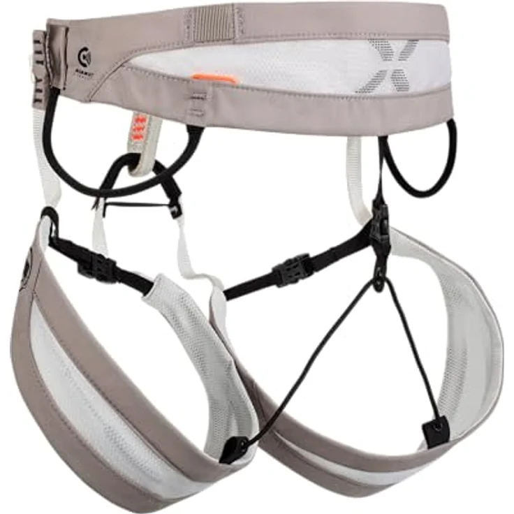 Mammut Arnes Zephir Höhe Geschirr, Klettergurt mit EPP-Kern und ergonomischer Polsterung, Cliff/Weiß (Mehrfarbig), Größe M – Bild 5