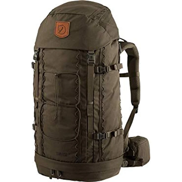 Fjällräven Singi 48, Wanderrucksack 67 cm, 100% Polyester, braun – Bild 3