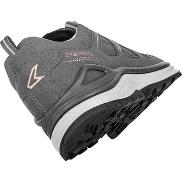 Lowa Innox Evo II GTX, All-Terrain Wanderschuh aus Textil/Mikrofaser, wasserdicht, asphalt/lachs, Modell 2024 – Bild 2