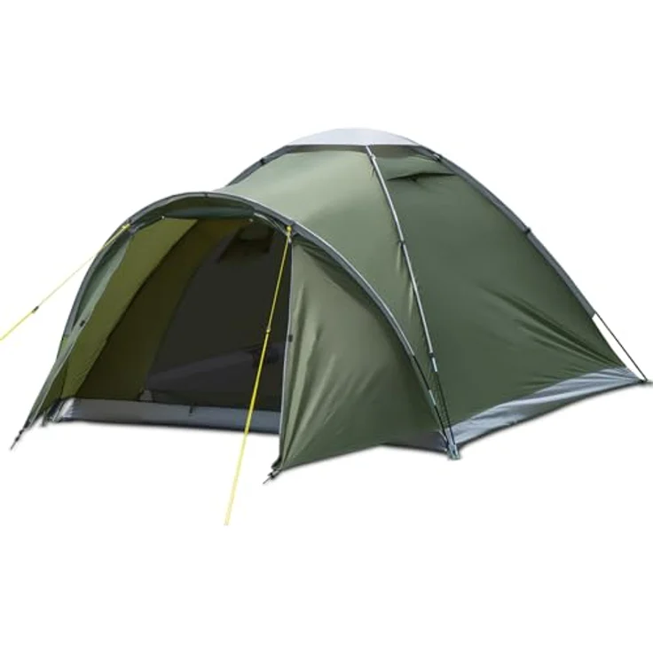 Foumteex Zelt 2-4 Personen, wasserdicht 5000mm Campingzelt mit Vorzelt, ultraleicht und windstabil für Trekking und Festivals – Bild 1