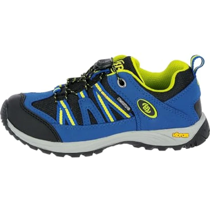 BRÜTTING Outdoorschuh Ohio Low, leichter Wanderschuh mit Nylon-Obermaterial und Schnellschnürsystem, schwarz – Bild 2