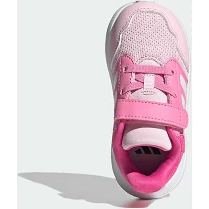 Adidas IH7781_240, Laufschuhe für Babys und Kleinkinder, Weiß/Clear Pink/Cloud White/Pulse Magenta, Cloudfoam Zwischensohle, Klettverschluss – Bild 5