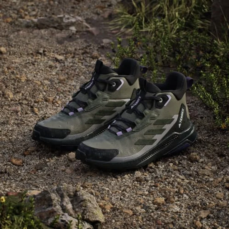 adidas TERREX ANYLANDER MID RAIN.RDY WANDERSCHUH, halbhoher Hikingschuh mit dämpfender Zwischensohle und Traxion Außensohle, strapazierfähig und wasserabweisend – Bild 10