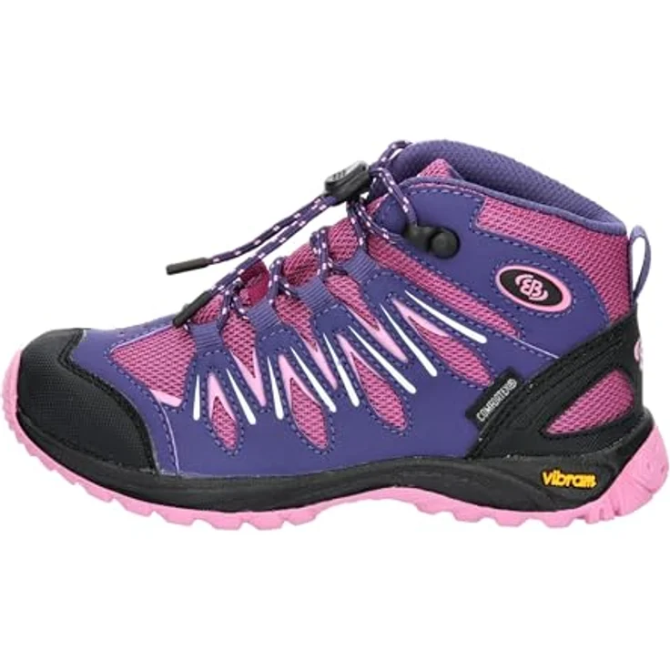Brütting Expedition Kids High, Mädchen-Wanderschuhe mit Comfortex-Klimamembran, violett, Größe 34 – Bild 2