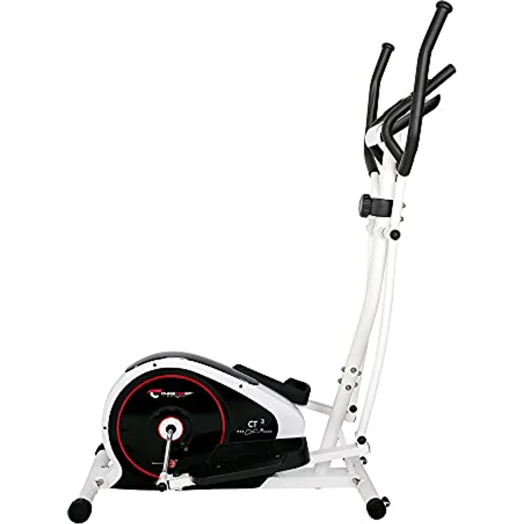 Christopeit Sport Crosstrainer CT 3 Silber – Ellipsentrainer - 8-stufiger Widerstand, Pulsmessung, 7kg Magnetbremssystem - Preisvergleich – Bild 4