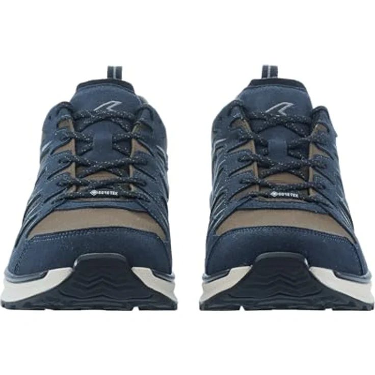 Lowa Innox Evo II GTX, Herren Walkingschuhe mit GORE-TEX®, Navy/Oliv, ideal für Speed-Hiking – Bild 3