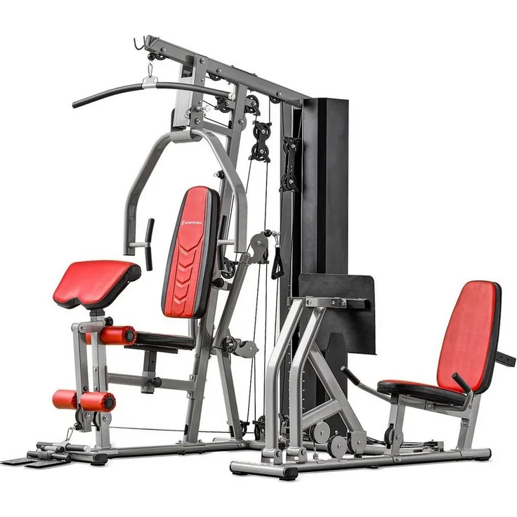 Sportstech Kraftstation HGX300, 50+ Übungen, Beinpresse, 16 Gewichtsblöcke, luxuriöses Trainingserlebnis - Preisvergleich