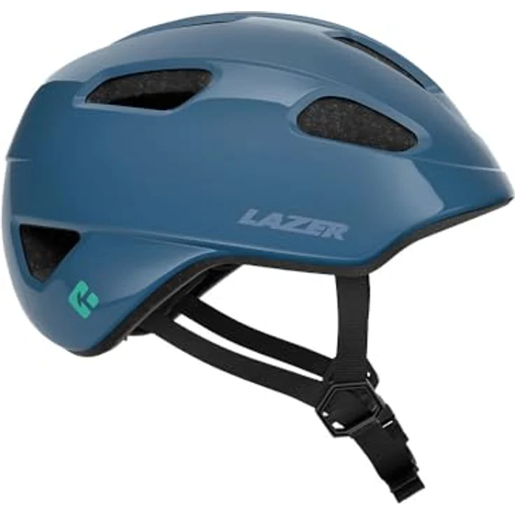 Lazer Sport Nutz 2.0 KC, Velohelm für Kinder mit optimaler Sicherheit und Belüftungssystem, leicht und atmungsaktiv, urbanes Design – Bild 1